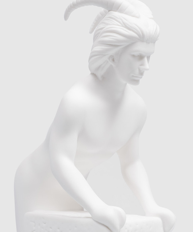 Palais Royal Декоративна біла порцелянова статуетка Zodiac Capricorn man 4513 зображення 3