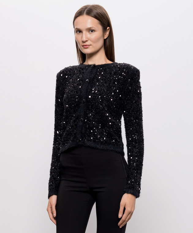 Twinset Черный кардиган 262TT3300 изображение 3