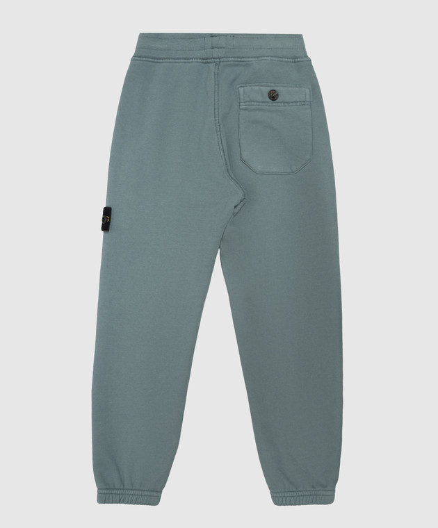 Stone Island Детские синие спортивные штаны L2S166200003S0A2068 изображение 2