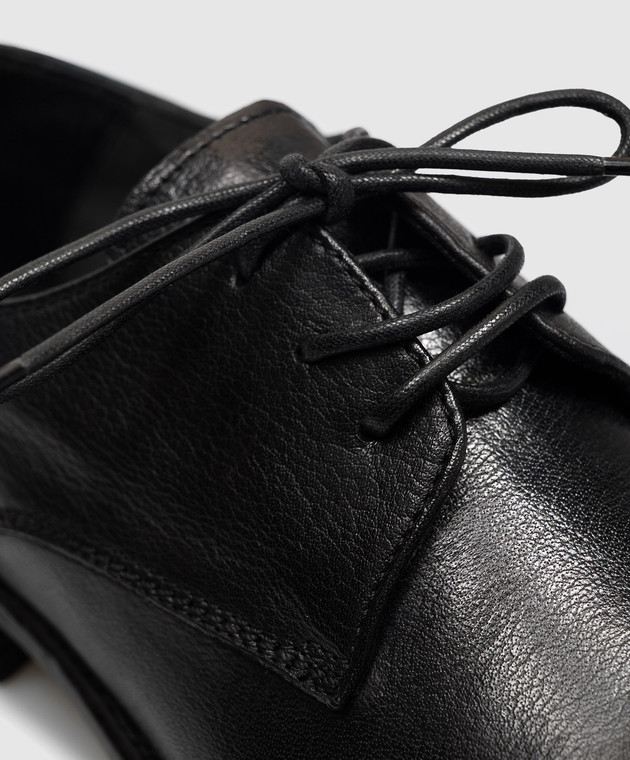 Officine Creative Черные кожаные дерби Calixte CALIXTE068 изображение 5