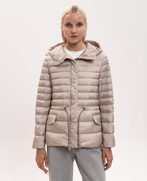 Moncler Серая пуховая куртка Raies L20931A00157597YF