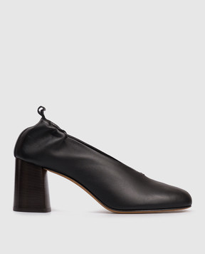 3.1 Phillip Lim Черные кожаные туфли Nadia SP22T814NCL
