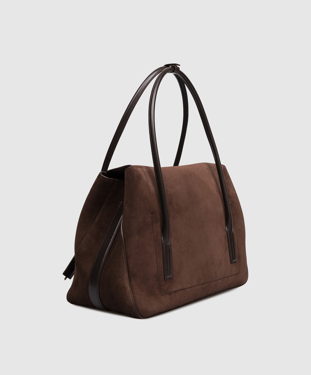 Tom Ford Коричневая замшевая сумка ECLIPSE L1922LCL068P изображение 3