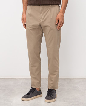 Peserico Бежеві штани з нашивкою логотипа R54774T23D00800