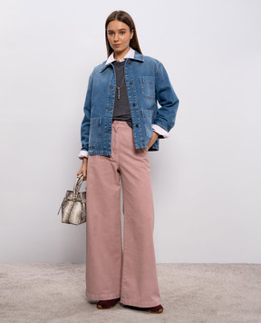 Max Mara Weekend Синя джинсова куртка CIRCOLI WKDCIRCOLI