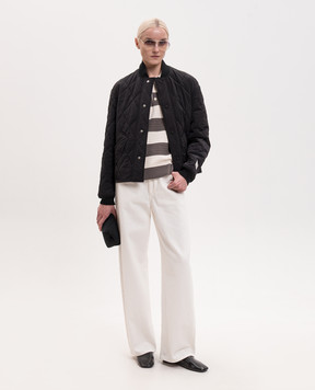 Ami Paris Черный бомбер UJK886PA0117