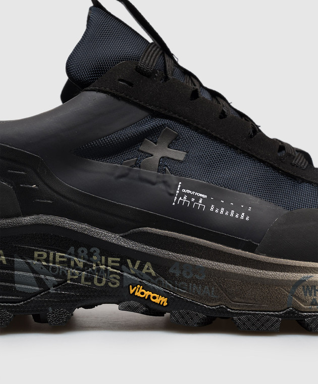 Premiata Синие кроссовки Devin DEVIN526 изображение 5