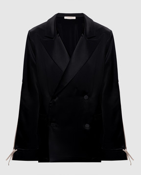 SSHEENA Чорний двоборний жакет Cometa 26SSCOMETATS26005