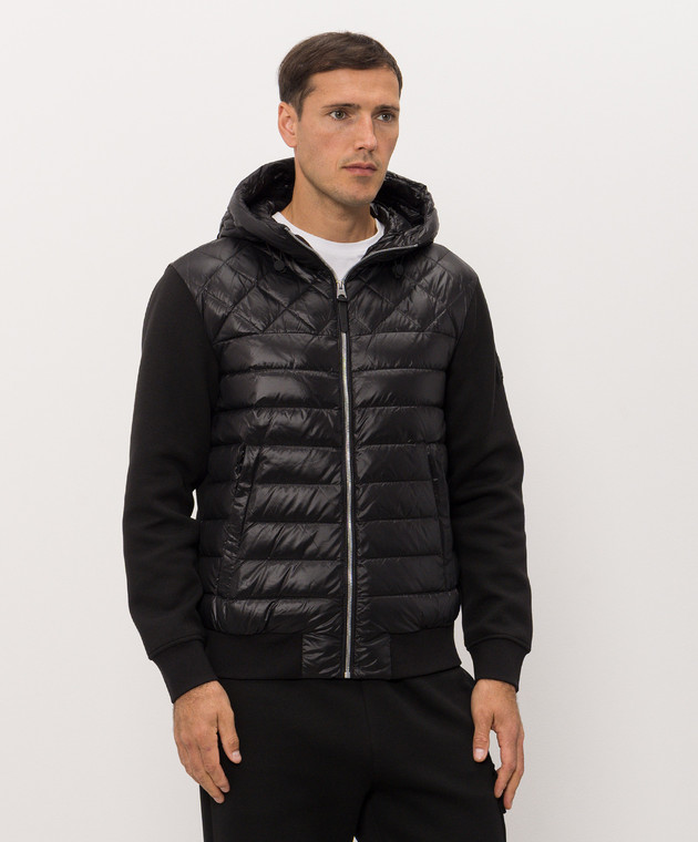 Mackage Черная комбинированная куртка FLETCHER FLETCHER изображение 3