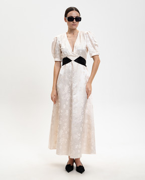 Gabriela Hearst Біла сукня Larkin із шовку 3264296S144
