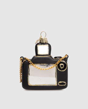 Vondels Чорна ялинкова іграшка Camera 1182800090012