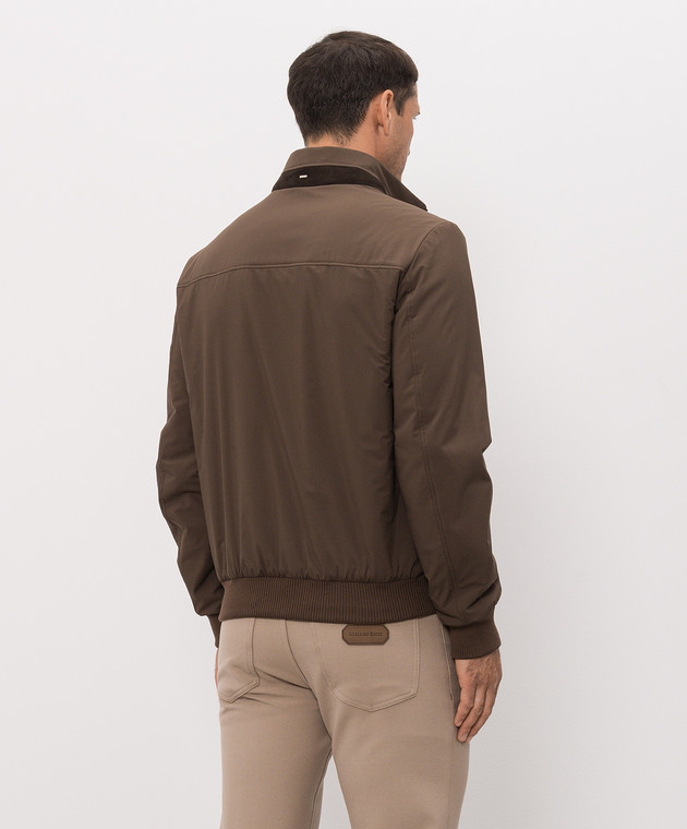 Stefano Ricci Коричневая куртка MDJ6300250519V изображение 4