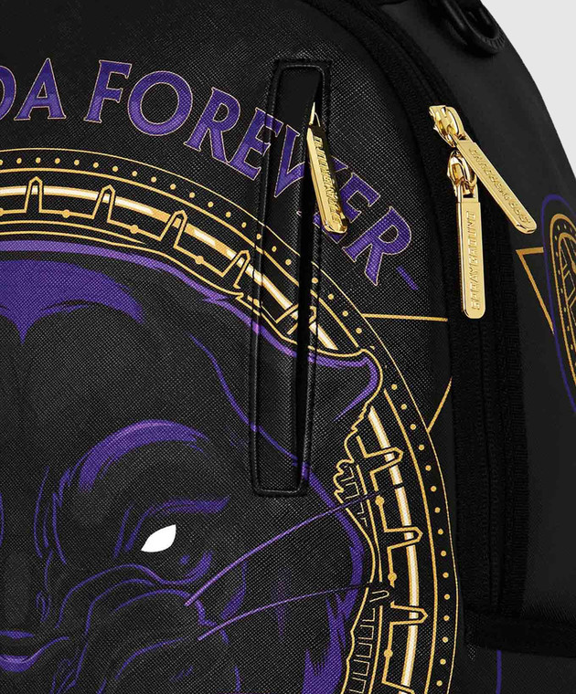 Sprayground Детский рюкзак WAKANDA BLACK PANTHER SHARK 910B9073NSZ изображение 4