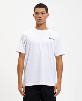 Off-White Біла футболка Ink Arrow 44MAA027F5J007