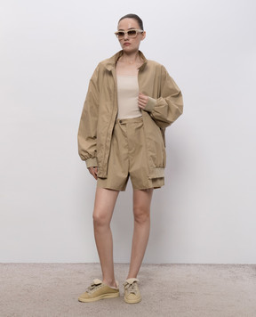 Maison Margiela MM6 Коричневые шорты S62MU0071M35858