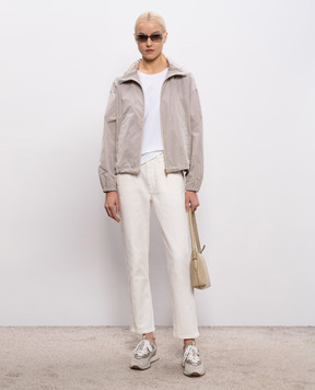 Herno Біла футболка прямого крою JG000325D52003