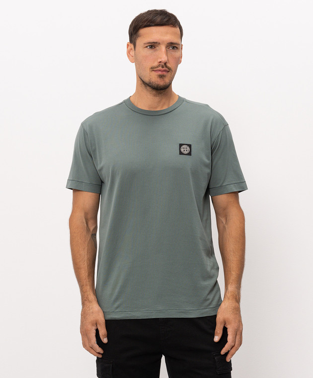 Stone Island Зелена футболка L2S152100027S0013 зображення 3