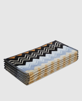 Missoni Home Набір махрових рушників для обличчя Giacomo з візерунком 6 шт 1G3SP99904