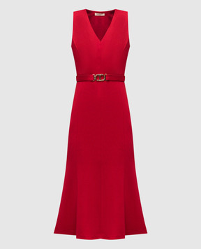 Twinset Червона сукня з логотипом 252TP2606
