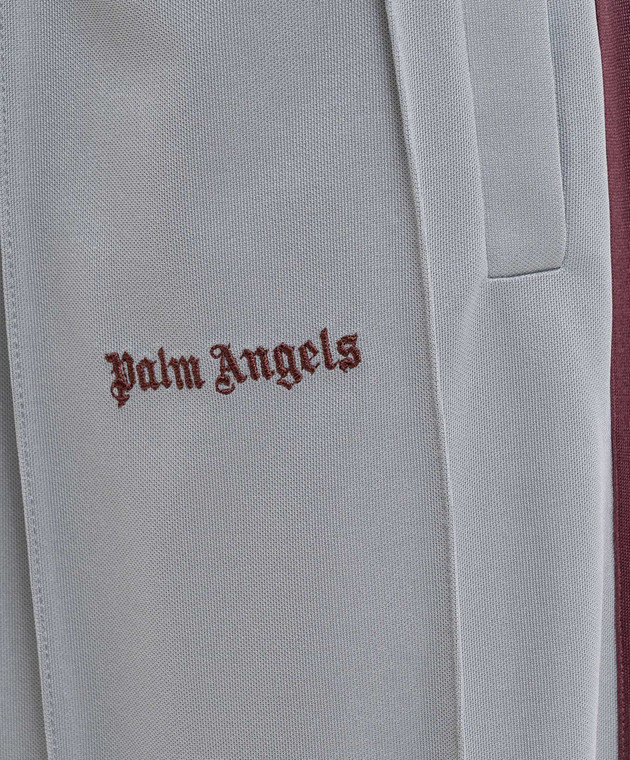 Palm Angels Спортивные брюки с вышивкой логотипа PAMCJ004FB001 изображение 5