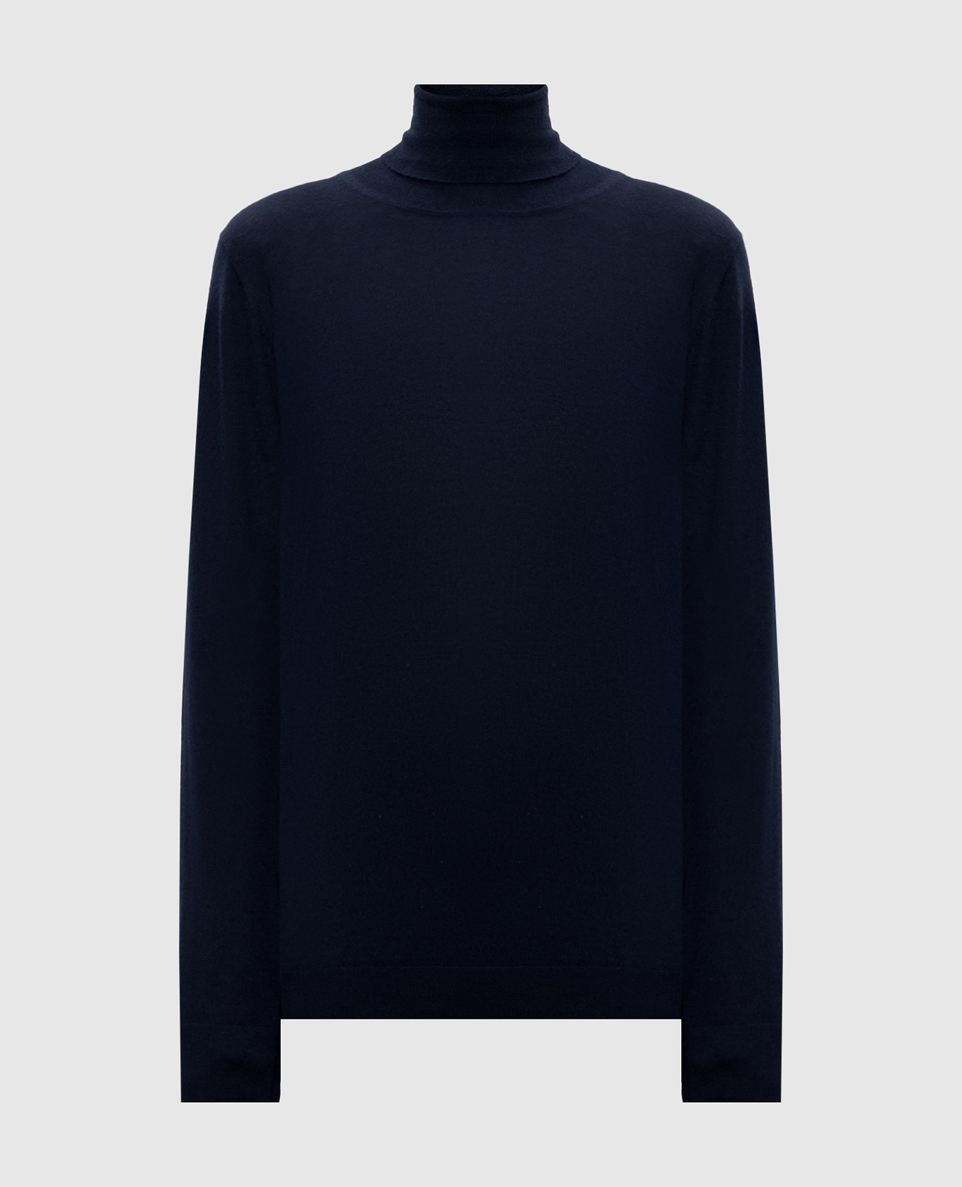 Blue cashmere turtleneck Allude