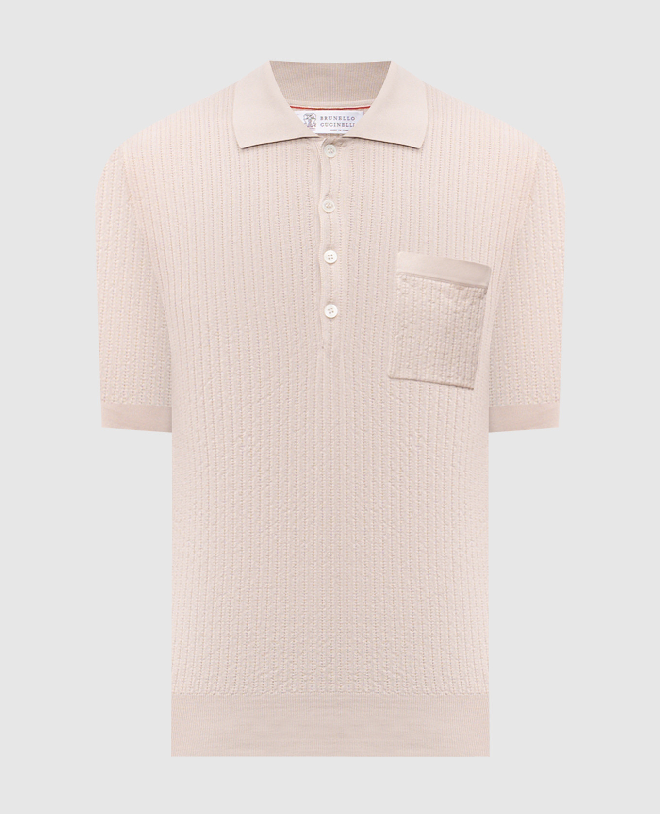 Бежевое поло