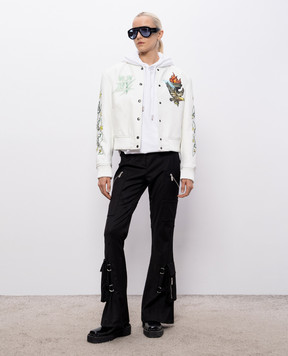 Off-White Белые худи Show NY 29E00322T