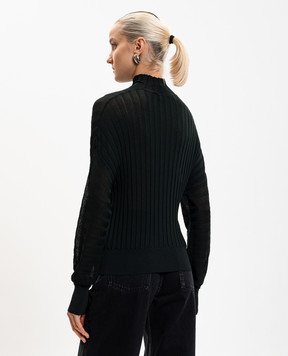 PROENZA SCHOULER Зеленый гольф в рубчик R2617325KY410