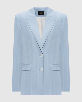 Twinset Голубой жакет в полоску 261AP2170