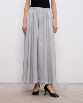 Intoca Сіра спідниця з рамі 261RAPSKL1304