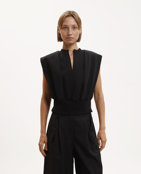 3.1 Phillip Lim Черный топ P2021592UFT