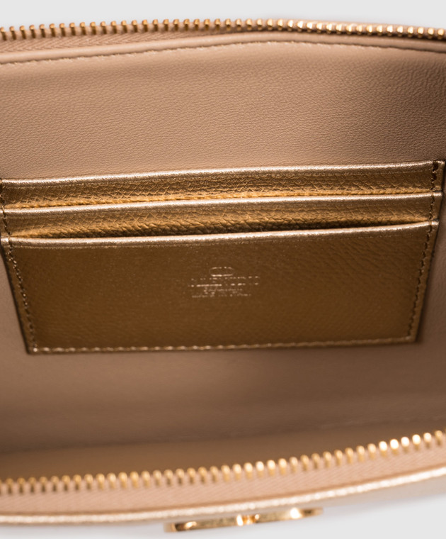 Valentino кожаный клатч VLogo Signature 9W2P0AK4CHL изображение 5