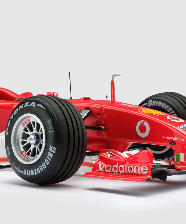 Amalgam Червоний сувенір у формі автомобіля Ferrari F2004 M6050 зображення 5