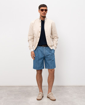 CAPOBIANCO Сині джинсові шорти 20M858RB00