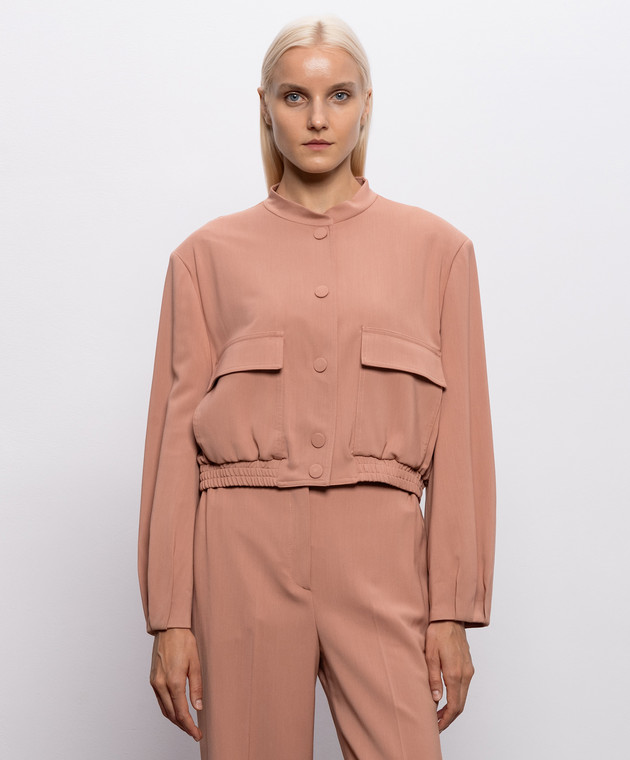 Twinset Розовый бомбер 262TP268E изображение 3