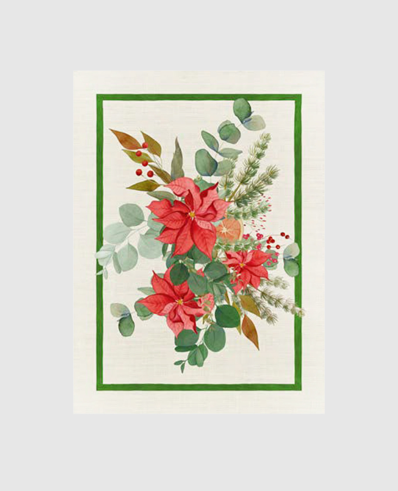 

Белое кухонное полотенце Garland Glee из льна, Белый, Полотенца