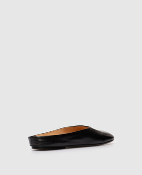 Marsell Черные кожаные мюли Bama MW8431P015
