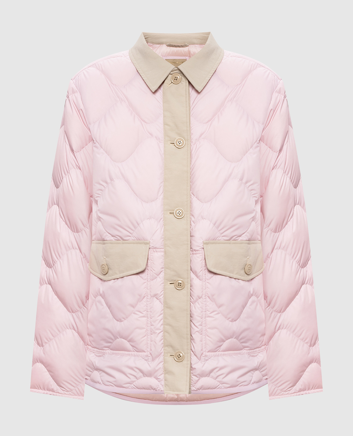 Розовая пуховая куртка Heritage