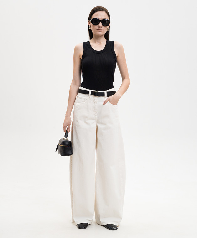 Loulou de Saison Чорна майка LIMBA з вишивкою емблеми LIMBALDS зображення 2