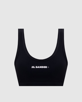 Jil Sander Черный лиф от купальника с логотипом J40BR0006J20011