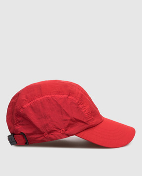 C.P. Company Детская красная кепка с нашивкой логотипа CUX00SL3C00