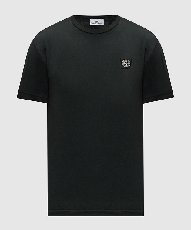 Stone Island Зеленая футболка с нашивкой логотипа L2S152100027S0013