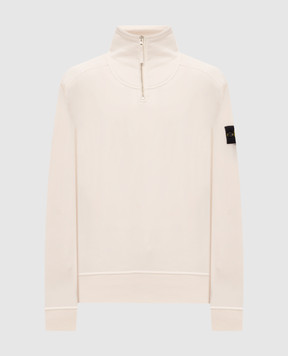 Stone Island Бежевий светр з блискавкою L2S156100021S0A20