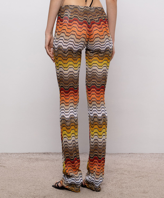 Missoni Штани кльош у візерунок MS26SI06BR015D зображення 4