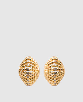 Lynyer Серьги Ravi Nova с позолотой LYNRAVNOVSTUDEAR