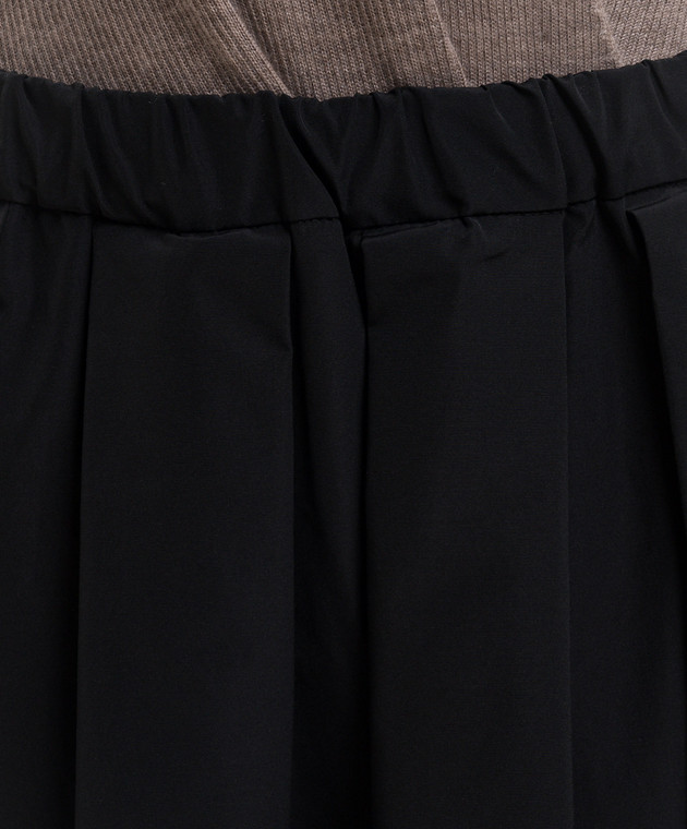 Max Mara Weekend Чорна спідниця міді IEFEBO WKIEFEBO зображення 5