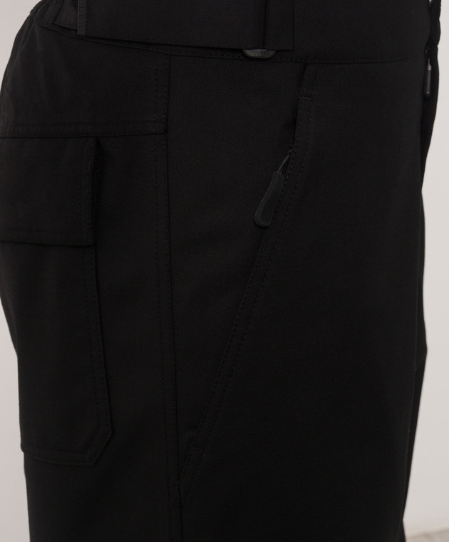 Moncler Grenoble Чорні гірськолижні штани з вовною L20972G00006599WZ зображення 5