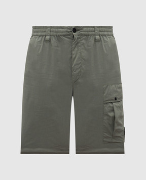 C.P. Company Зелені шорти з патчем логотипа MBE254A006439G