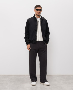 ISAIA Белый кардиган из хлопка MG8458Y0540