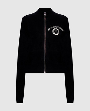 AMIRI Черная спортивная куртка с вышивкой логотипа AW426KN022